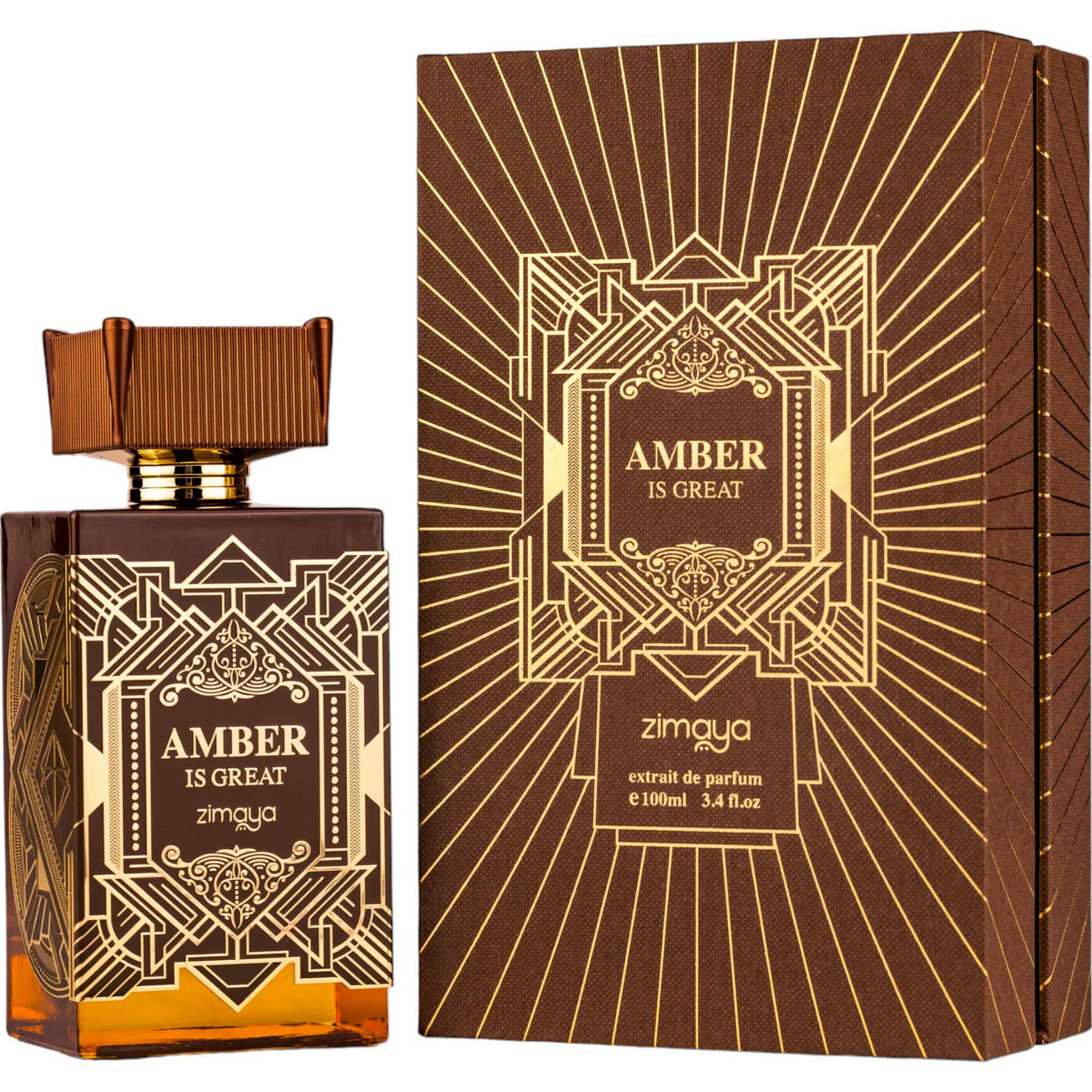 Zimaya Amber is Great Extrait de Parfum 100ml