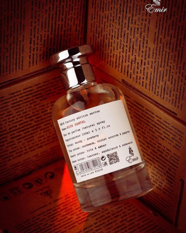 Emir Rich Santal Factory Edition Eau de Parfum 100ml