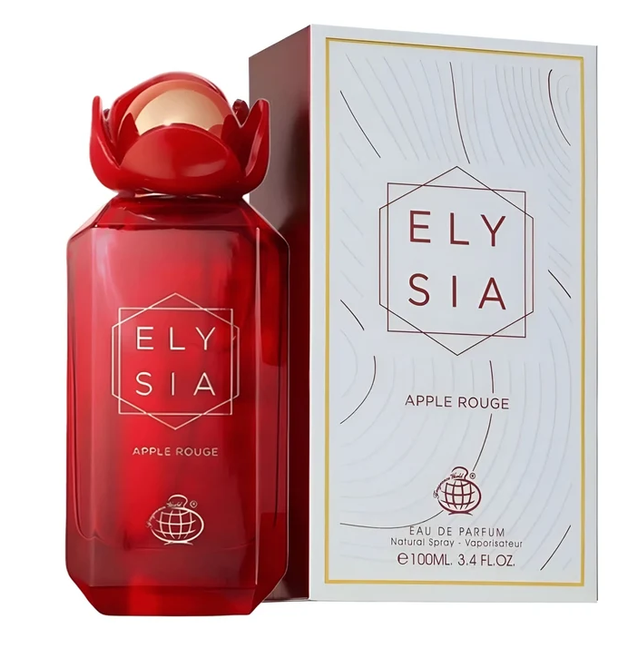 Elysia Apple Rouge Fragrance World 100 ml, Apa de parfum Dama