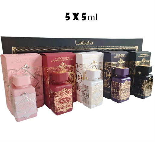 Set ulei concentrat Lattafa Badee Al Oud Collection 5 x 5 ml
