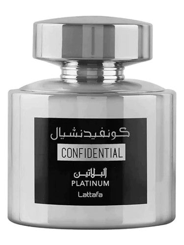 Confidential Platinum by Lattafa edp 100ml