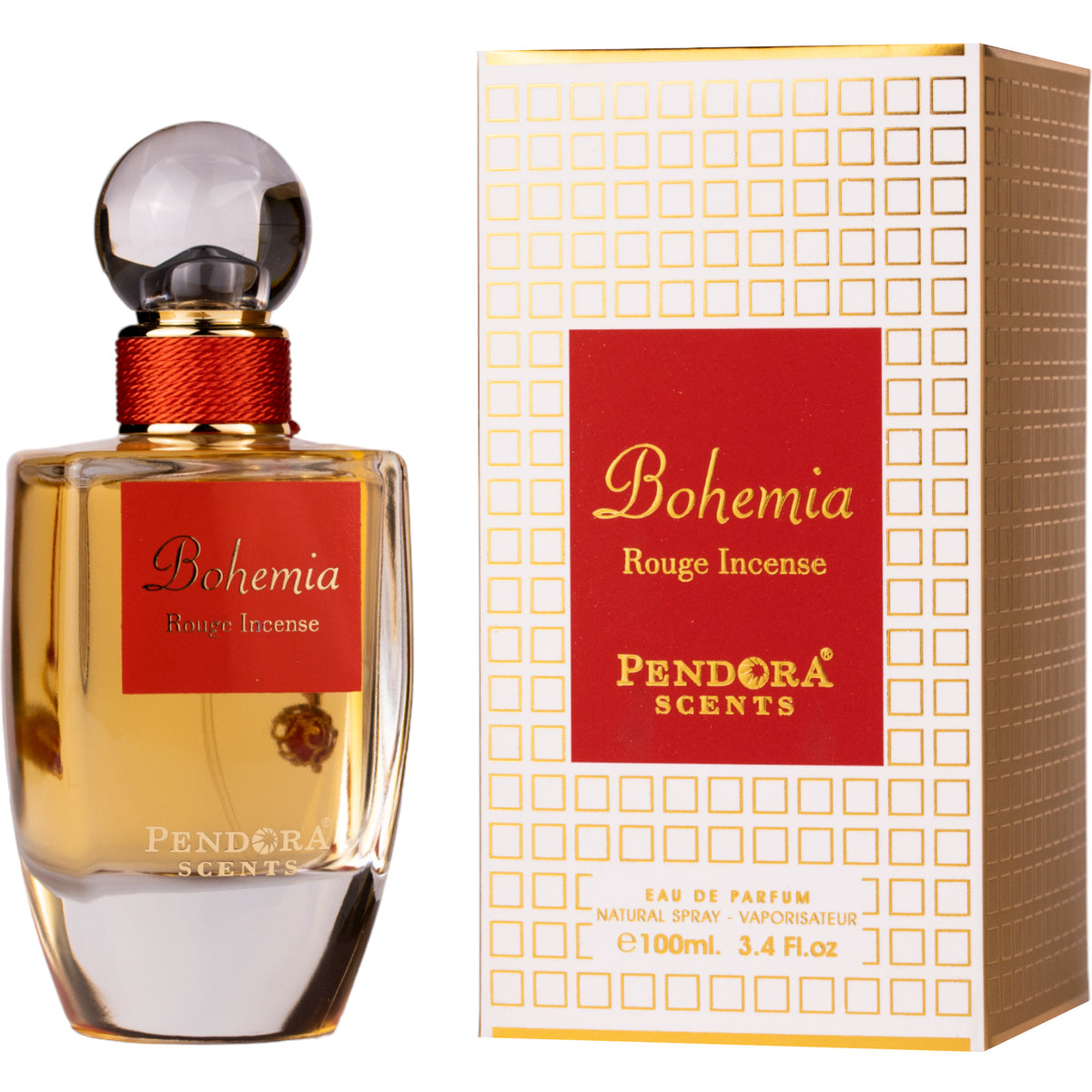 Pendora Scents Bohemia Rouge Incense Eau De Parfum 100ml
