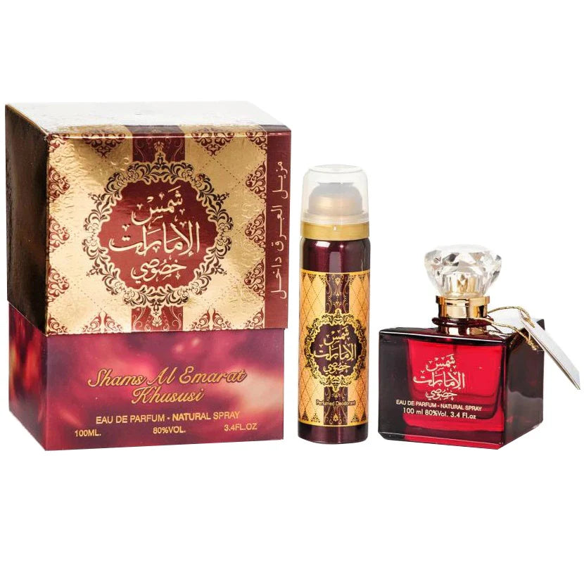 Ard Al Zaafaran Shams Al Emarat Khususi edp 100ml + Deo 150ml