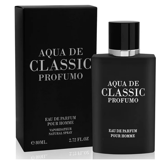 Aqua De Classic Profumo Fragrance World 80 ml, EDP barbati