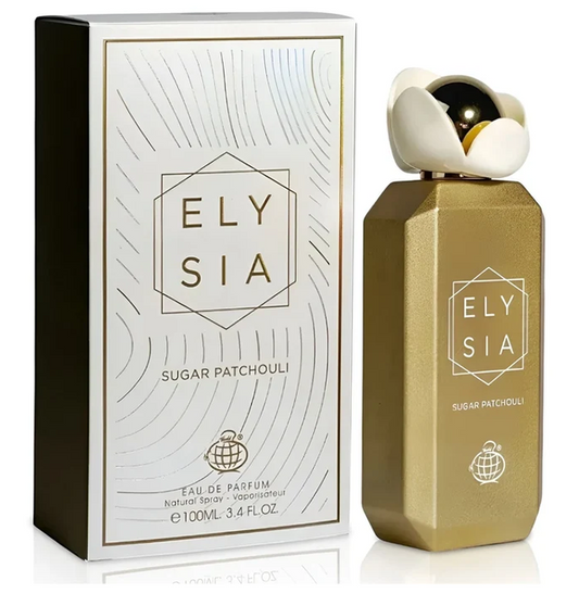 Fragrance World Elysia Sugar Patchouli 100 ml, Apa de Parfum Dama