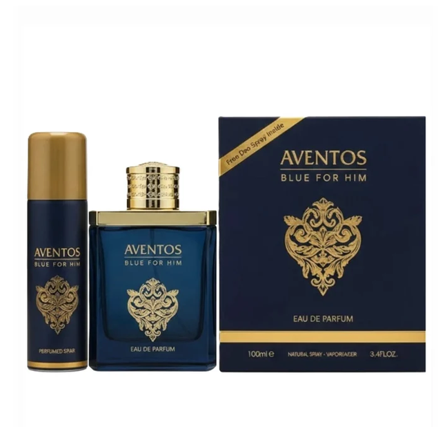 Fragrance World Aventos Blue Eau de Parfum 100 ml + Deo 50 ml
