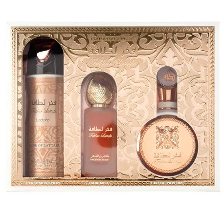 Set Lattafa Fakhar Women 3 pcs