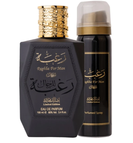 Lattafa Raghba For Man 100 ml + Deo set