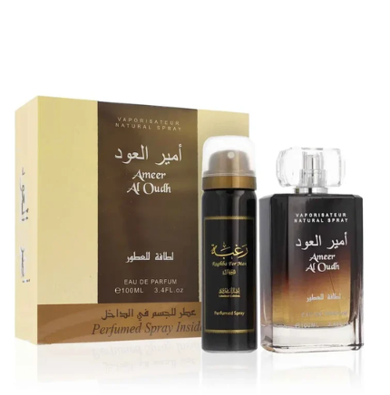Lattafa Ameer al Oudh 100ml + Deo set