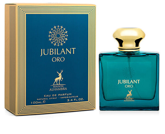 ALHAMBRA BY LATTAFA	JUBILANT ORO 100ml